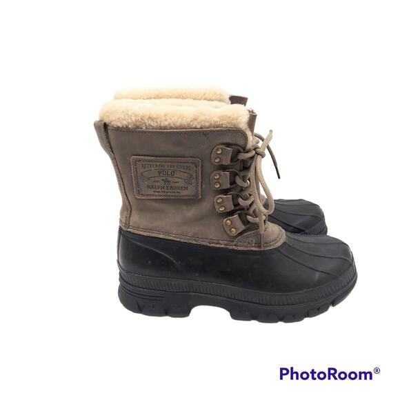 Polo Ralph Lauren Laden Shearling Duck Boot Men 8 main image 11